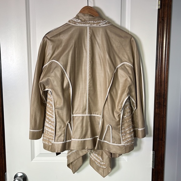 NWT Rachel Roy Ruffle Blazer - Picture 7 of 8